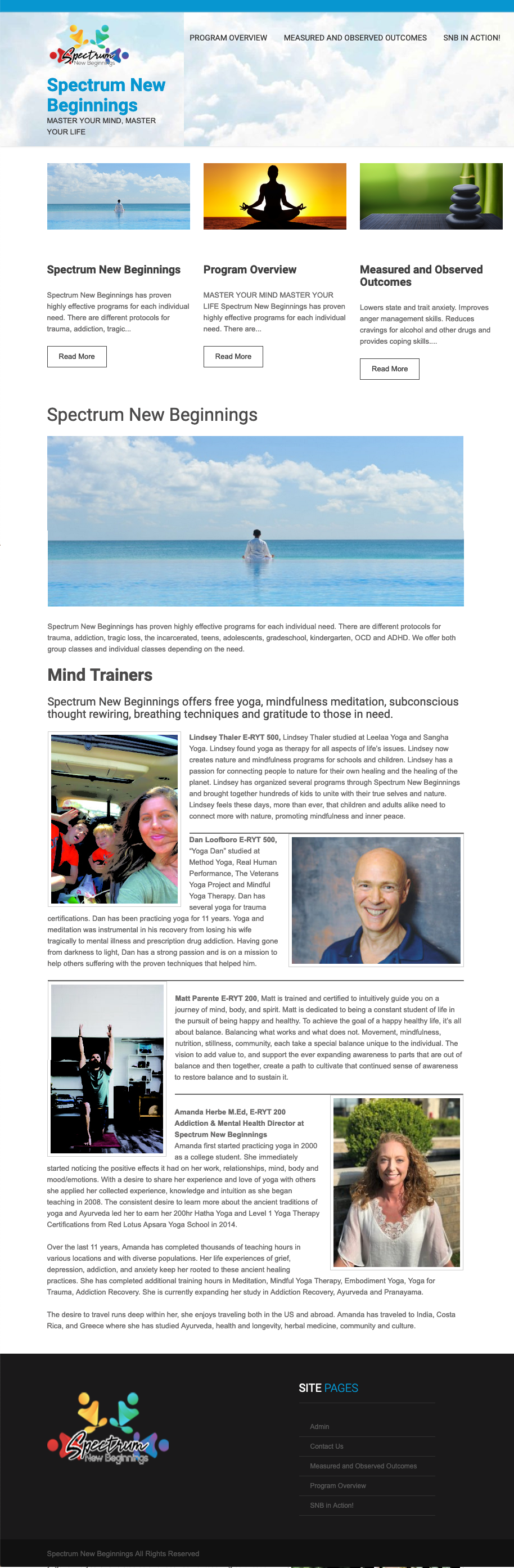 Spectrum New Beginnings