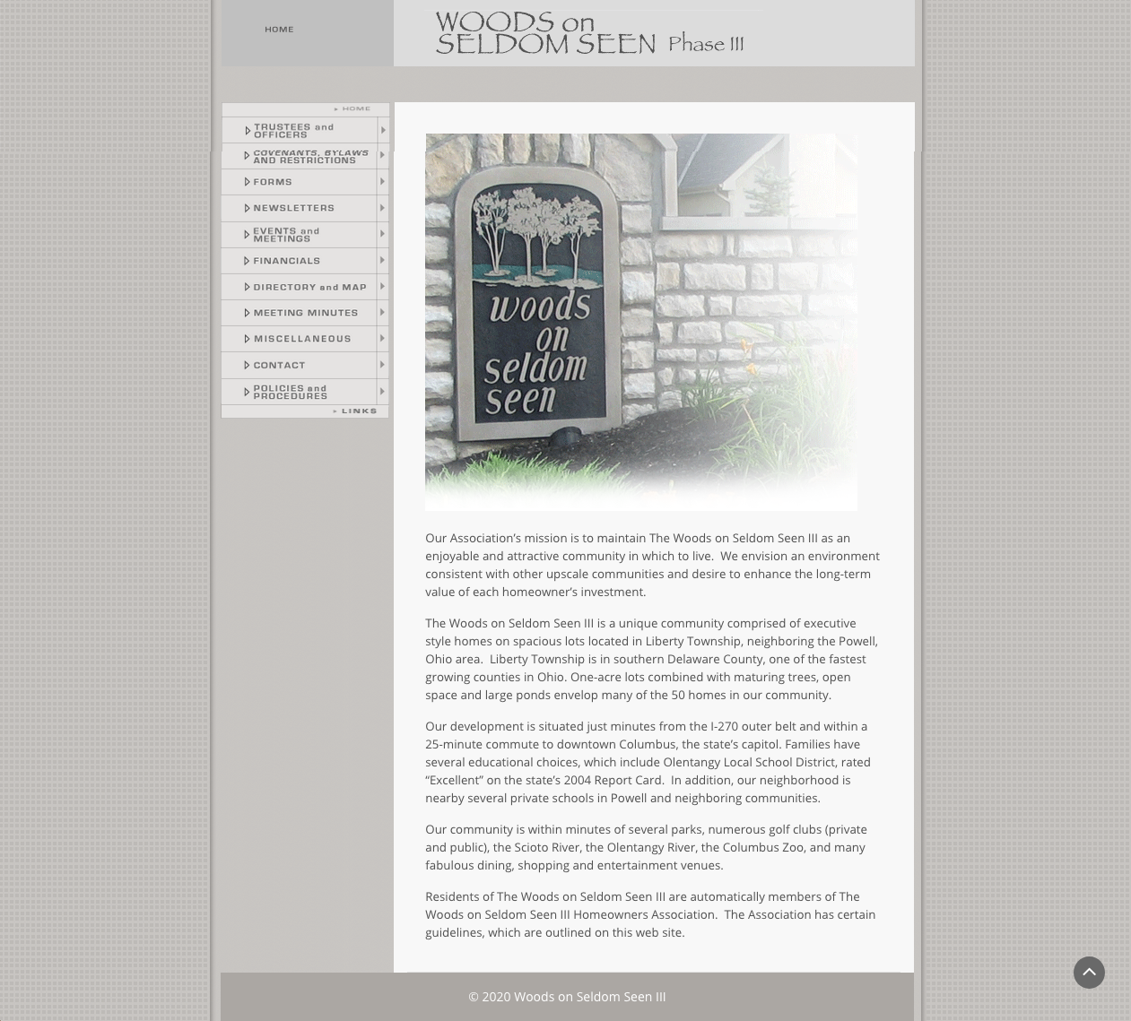 Woods on Seldom Seen III